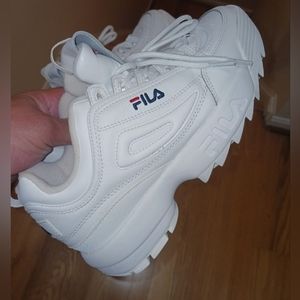 Fila Disruptor II Premium Chunky Shoes size 8 for Women (LIKE NEW)